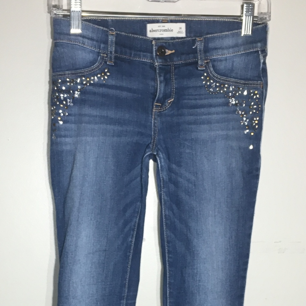 Abercrombie Kid Girls Skinny Jeans Size 14
